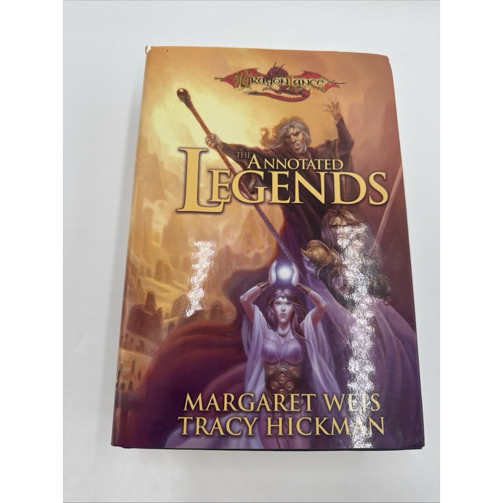 The Annotated Legends Dragonlance Weis Hickman 2003 HC 1st Printing